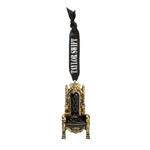 Taylor Swift Reputation Era Throne Christmas Holiday Ornament